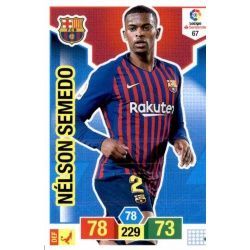 Nelson Semedo Barcelona 67 Adrenalyn XL La Liga Santander 2018-19