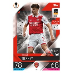 Kieran Tierney Arsenal 87