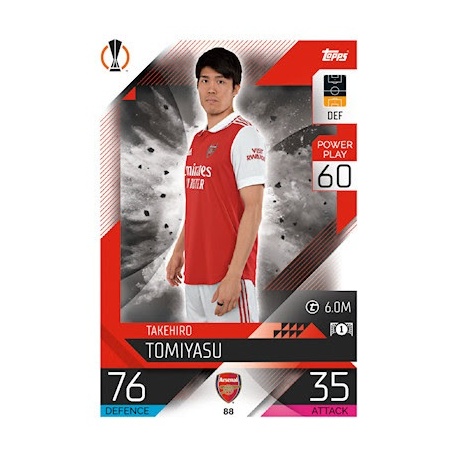 Takehiro Tomiyasu Arsenal 88