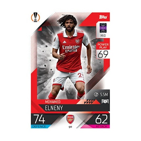 Mohamed Elneny Arsenal 90