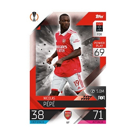 Nicolas Pépé Arsenal 97
