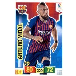 Arturo Vidal Barcelona 69 Adrenalyn XL La Liga Santander 2018-19