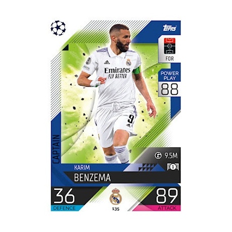 Karim Benzema Captain Real Madrid 135