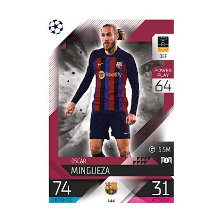 Óscar Mingueza Barcelona 144