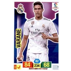 Varane Real Madrid 237 Adrenalyn XL La Liga Santander 2018-19