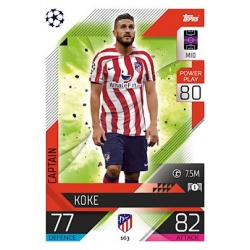 Koke Captain Atlético Madrid 163