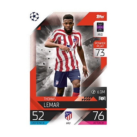 Thomas Lemar Atlético Madrid 167
