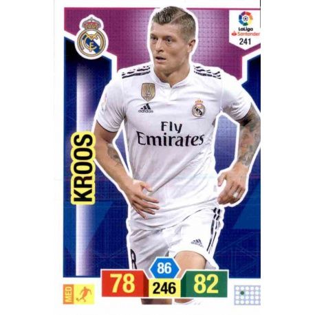 Kroos Real Madrid 241 Adrenalyn XL La Liga Santander 2018-19