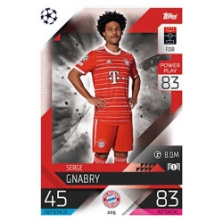 Serge Gnabry Bayern München 205