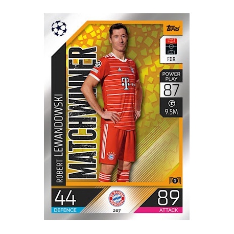 Robert Lewandowski Matchwinner Bayern München 207