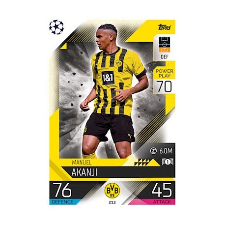 Manuel Akanji Borussia Dortmund 212