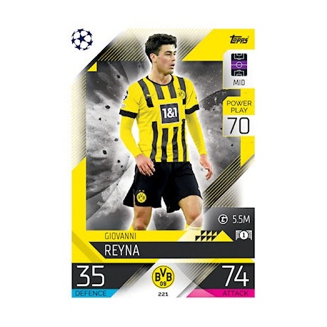 Giovanni Reyna Borussia Dortmund 221