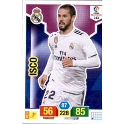 Isco Real Madrid 243 Adrenalyn XL La Liga Santander 2018-19