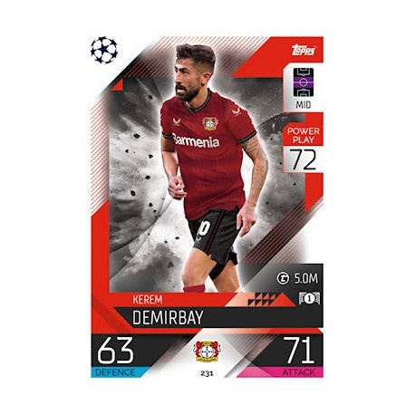 Kerem Demirbay Bayer 04 Leverkusen 231