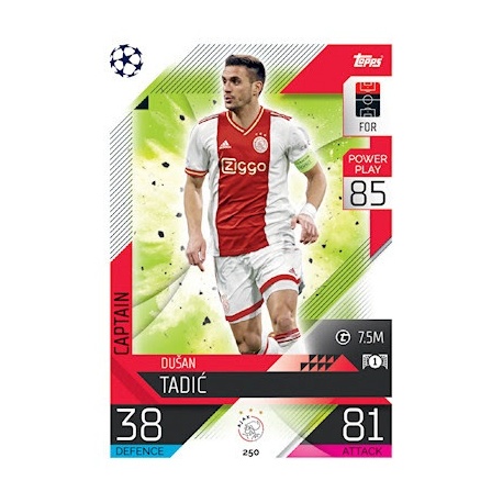 Dušan Tadić Captain AFC Ajax 250