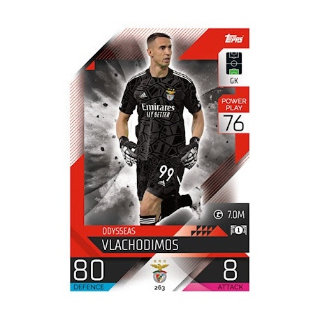 Odysseas Vlachodimos SL Benfica 263