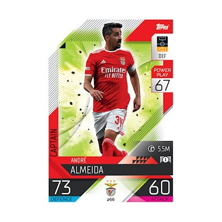 André Almeida Captain SL Benfica 266