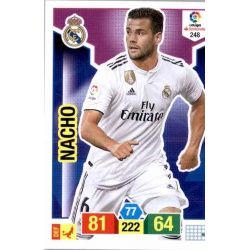 Nacho Real Madrid 248 Adrenalyn XL La Liga Santander 2018-19