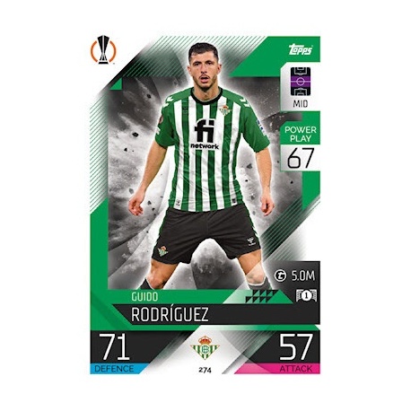 Guido Rodríguez Real Betis 274