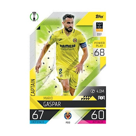 Mario Gaspar Captain Villarreal 293