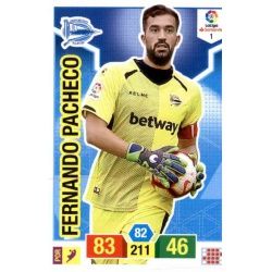 Fernando Pacheco Alavés 1 Adrenalyn XL La Liga Santander 2018-19