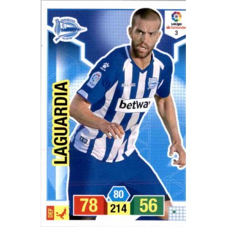 Laguardia Alavés 3 Adrenalyn XL La Liga Santander 2018-19