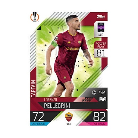 Lorenzo Pellegrini Captain AS Roma 366