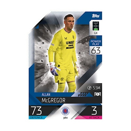 Allan McGregor Rangers 380