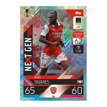Nuno Tavares Next Gen Arsenal 391