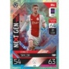 Offer Soccer Cards Kenneth Taylor Next Gen AFC Ajax Match Attax 22/23 Topps