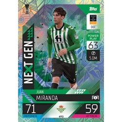 Juan Miranda Next Gen Real Betis 403