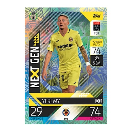 Yeremy Pino Next Gen Villarreal 404