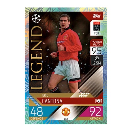 Eric Cantona Legend Manchester United 419