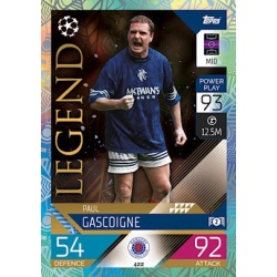 Paul Gascoigne Legend Rangers 422