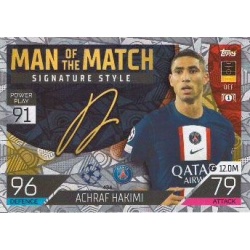 Achraf Hakimi Man of the Match Signature Style PSG 434
