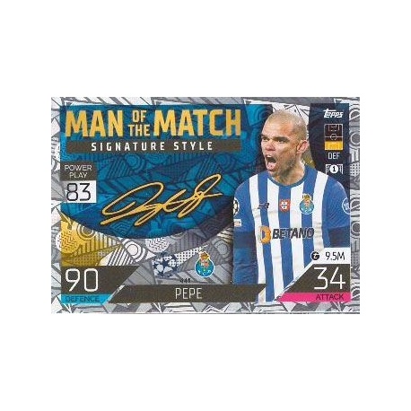 Pepe Man of the Match Signature Style FC Porto 441