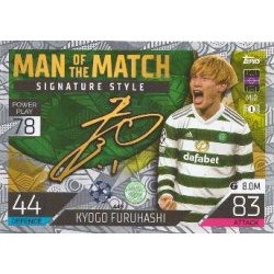 Kyogo Furuhashi Man of the Match Signature Style Celtic 449