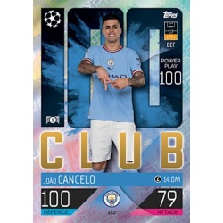 Joao Cancelo 100 Club Manchester City 452