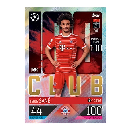 Leroy Sané 100 Club Bayern München 456