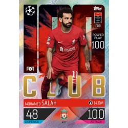 Mohamed Salah 100 Club Liverpool 457