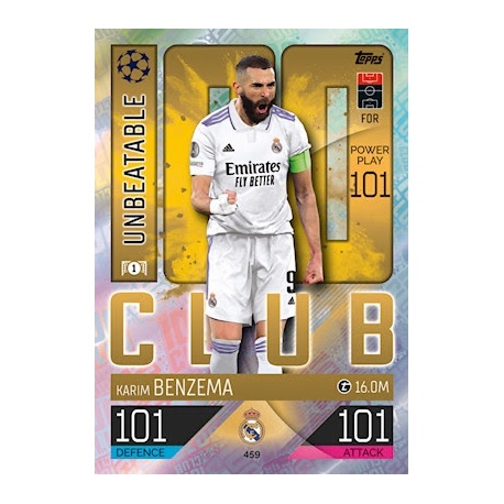 Karim Benzema 100 Club Unbeatable Real Madrid 459