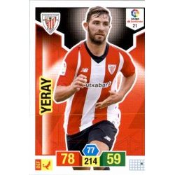Yeray Athletic Club 21 Adrenalyn XL La Liga Santander 2018-19