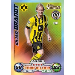 Julian Brandt Topps Heritage Borussia Dortmund 484