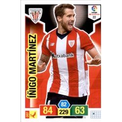 Iñigo Martínez Athletic Club 22 Adrenalyn XL La Liga Santander 2018-19