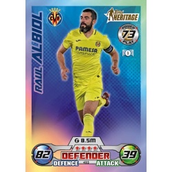 Raul Albiol Topps Heritage Villarreal 493