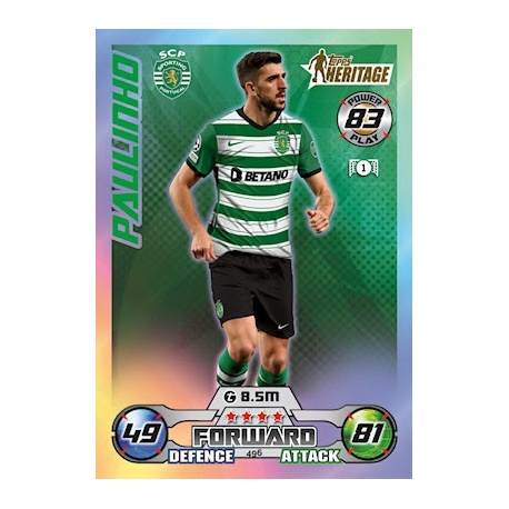 Paulhino Topps Heritage Sporting CP 496