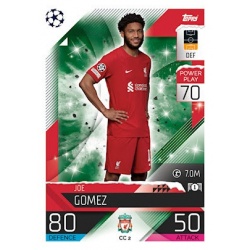 Joe Gomez Countdown Calendar Liverpool CC 2