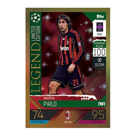 Adrea Pirlo Countdown Calendar AC Milan CC 13