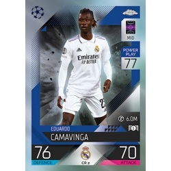 Edouad Camavinga Chrome Preview Real Madrid CR 2