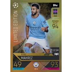 Riyad Mahrez Limited Edition Manchester City LE 3